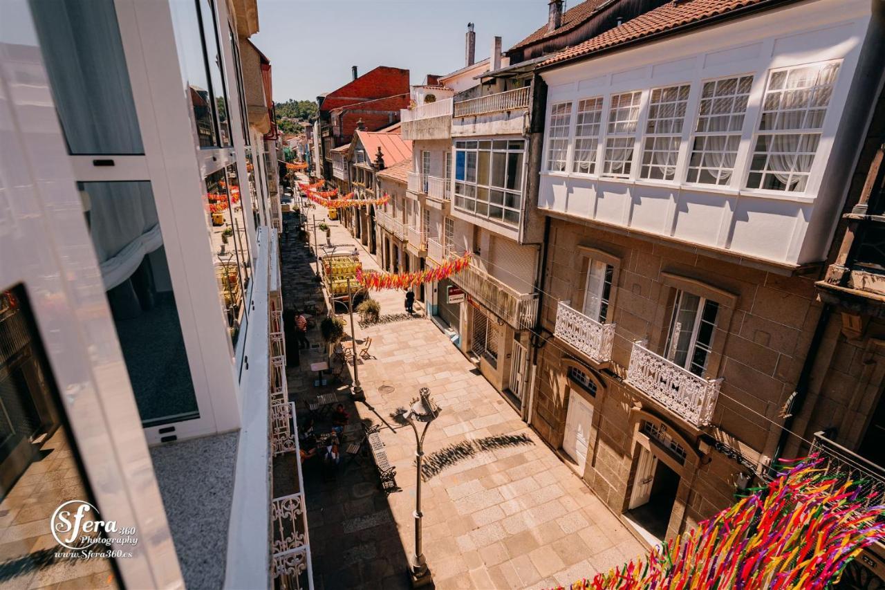 Apartamentos Rua Vella 칼다스 데 레이스 외부 사진