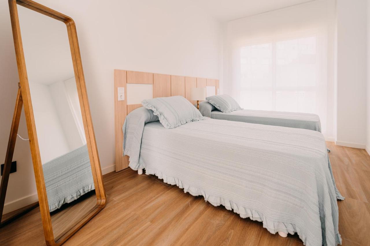 Apartamentos Rua Vella 칼다스 데 레이스 외부 사진